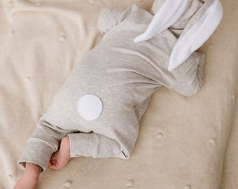 Baby Bunny Onesie - Baby Bunny Sleepsuit - Baby Bunny Clothes