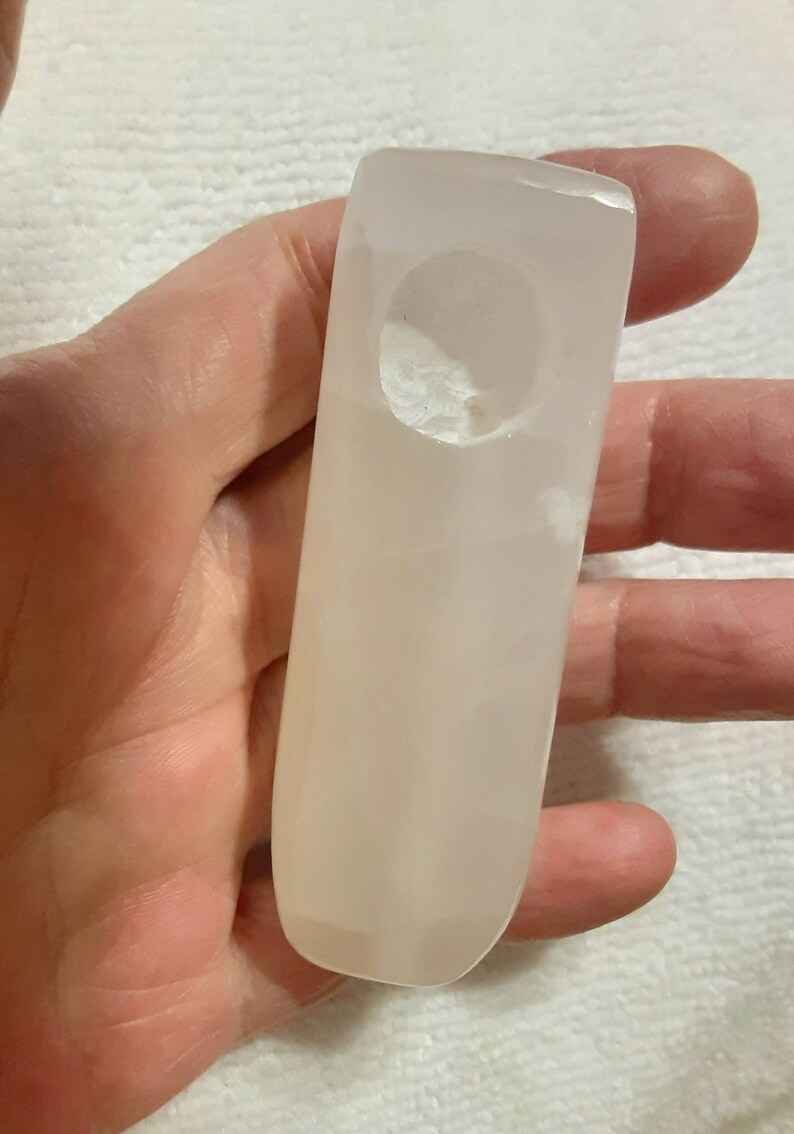 Translucent Clear Onyx Smoking Pipe Etsy