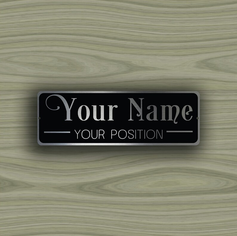 PERSONALIZED DOOR PLAQUE Sign Personalized Door Plaque Etsy