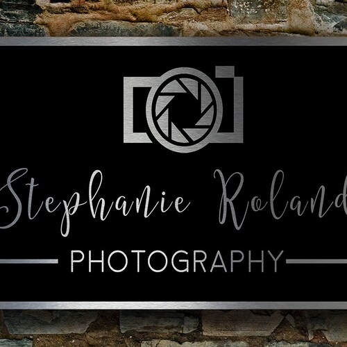 Custom OUTDOOR BUSINESS SIGN Modern Brushed Aluminum Business Etsy