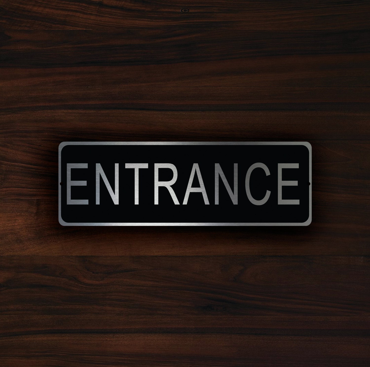 ENTRANCE DOOR SIGN, Entrance sign, Entrance, Office Supplies, Entrance Door, Entrance Door sign, Entrance Door Plate, Entrance Door Plaque,