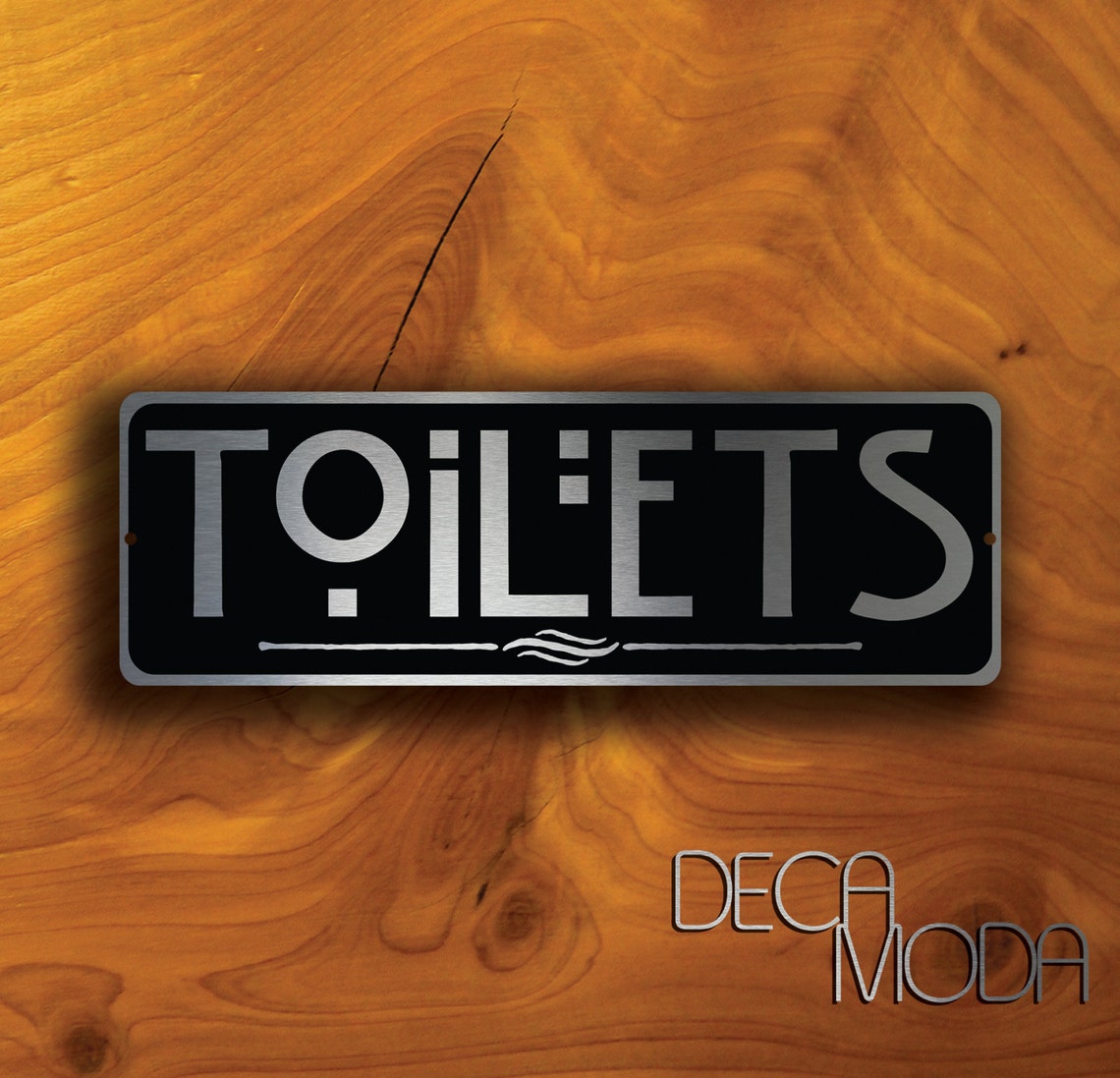 TOILET DOOR SIGN Toilets Door Sign Restroom Door Sign Etsy