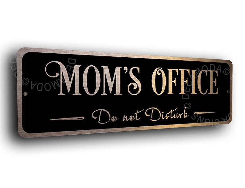 MOMS OFFICE Sign Moms Office Sign Moms Office Mom Office Etsy