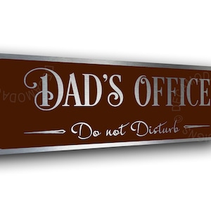 DADS OFFICE DOOR Sign, Dads Office sign, Office , Dad Gifts, Gift for Dads, Sign for Dads Office, Office, Home Office, Dads Office Decor