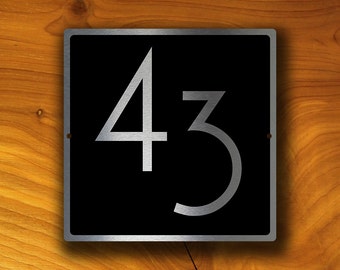 HOUSE NUMBERS MODERN, Outdoor House Sign, Custom House Numbers, House Numbers, Modern House Numbers, House Number Sign, house number Plaque