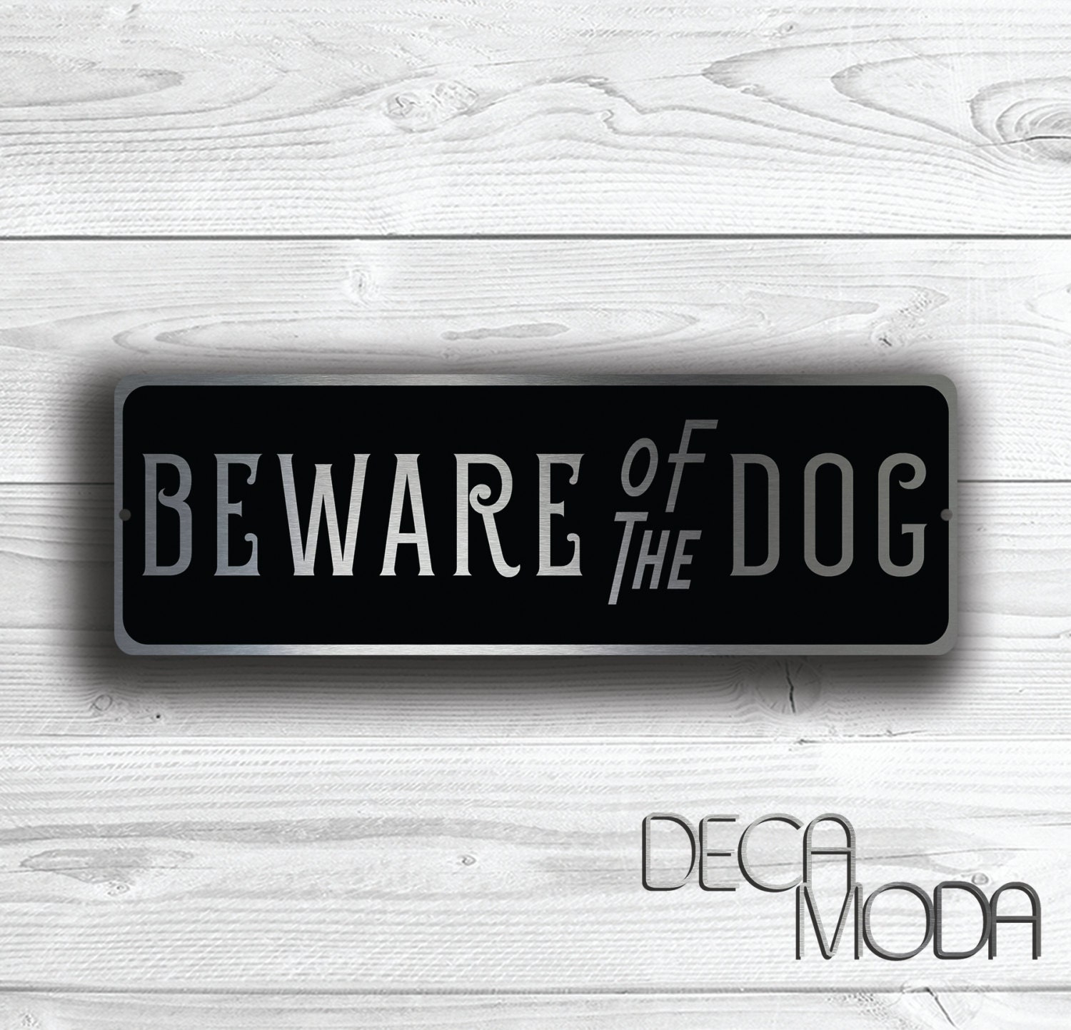BEWARE of DOG SIGN Beware of Dog Dog Sign Gate Sign Dog in - Etsy