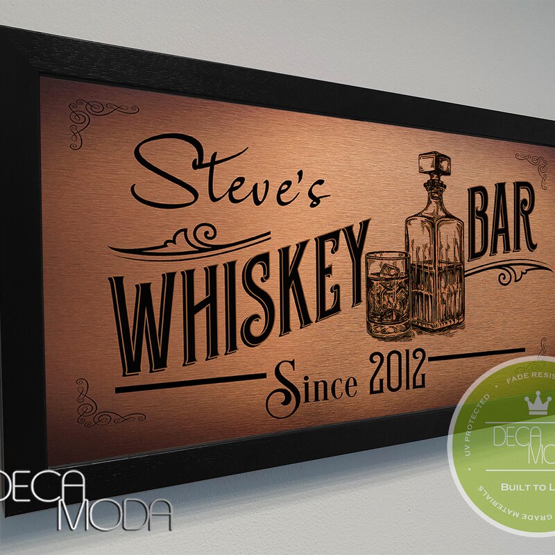 Whiskey Bar Sign II