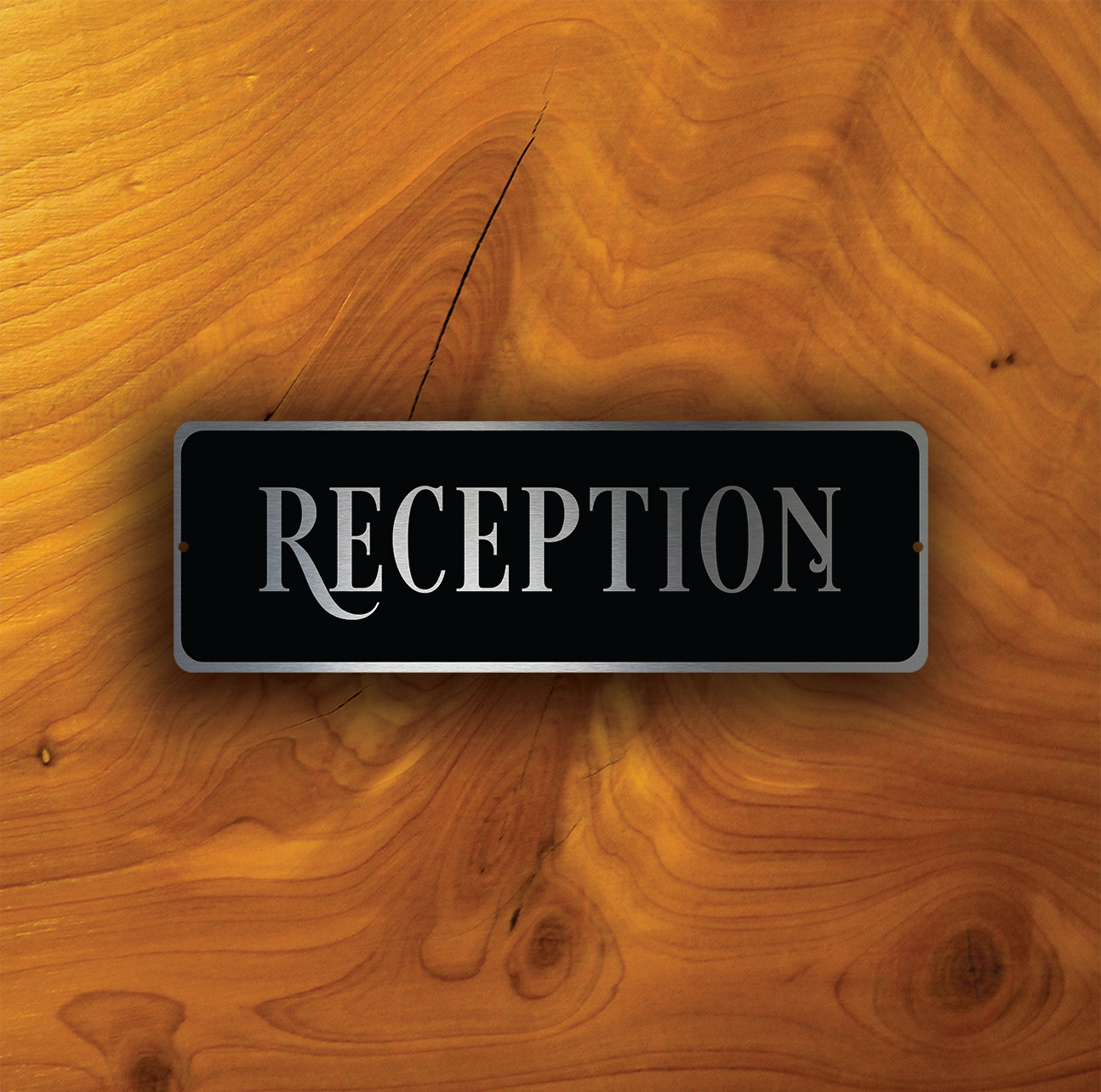 RECEPTION DOOR SIGN Reception Sign Reception Office Sign - Etsy