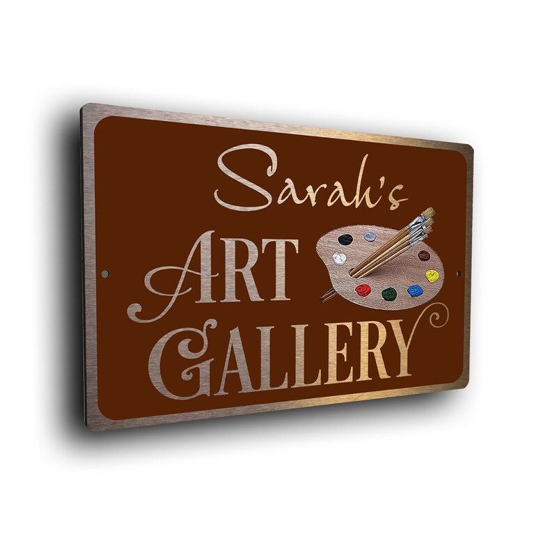 Art Gallery Plaque - Etsy