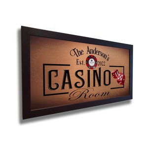 Cartello personalizzato per casinò, cartello personalizzato per casinò, cartelli, cartello personalizzato per casinò, casinò, sala casinò, cartello per casinò domestico, decorazioni per casinò, cartelli per casinò