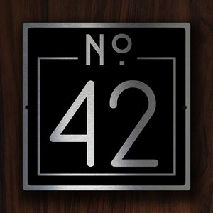 CUSTOM HOUSE NUMBERS Sign, Outdoor House Numbers Plaque, Custom House Numbers Plaque, House Numbers, Modern House Numbers, House Number Sign