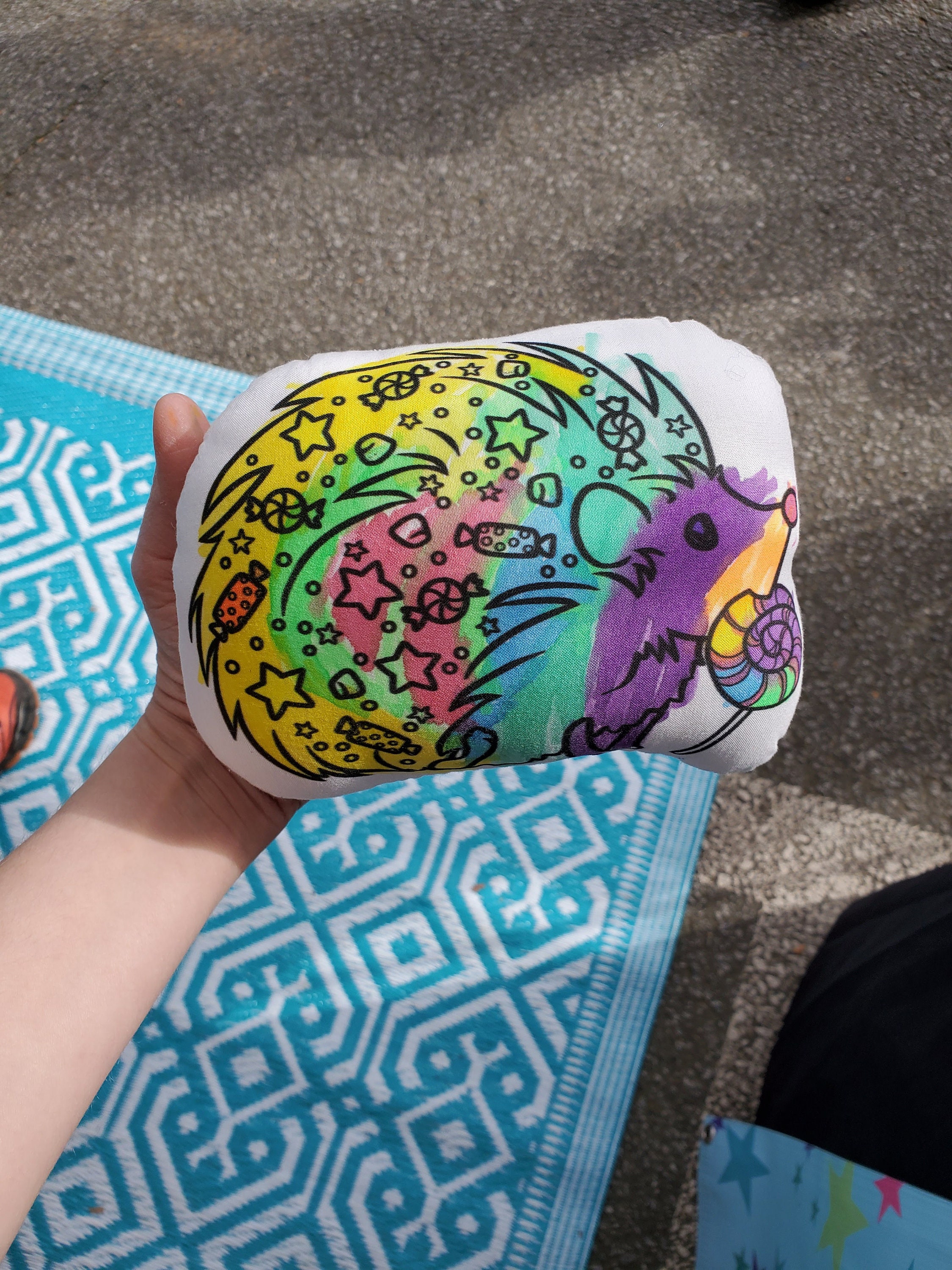 Hedgehog Coloring Animal Toys Hedgehog Stuffed Animal - Etsy