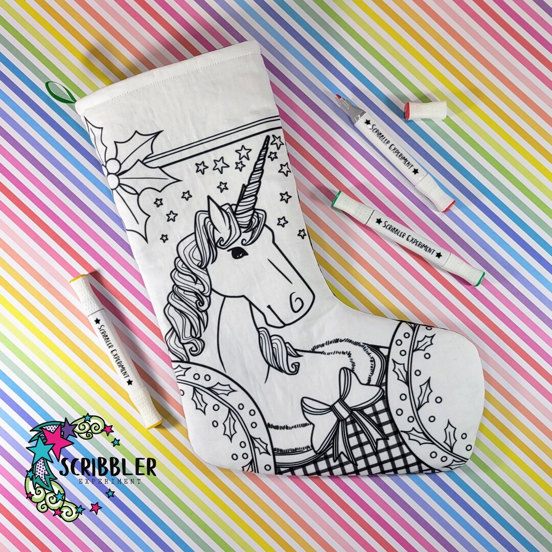 Christmas Coloring Unicorn Christmas Stockings For Children Christmas christmas-coloring-unicorn-christmas-stockings-for-children-christmas