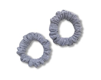 The Sophia Duo - Zero-Waste Mini Scrunchie Set