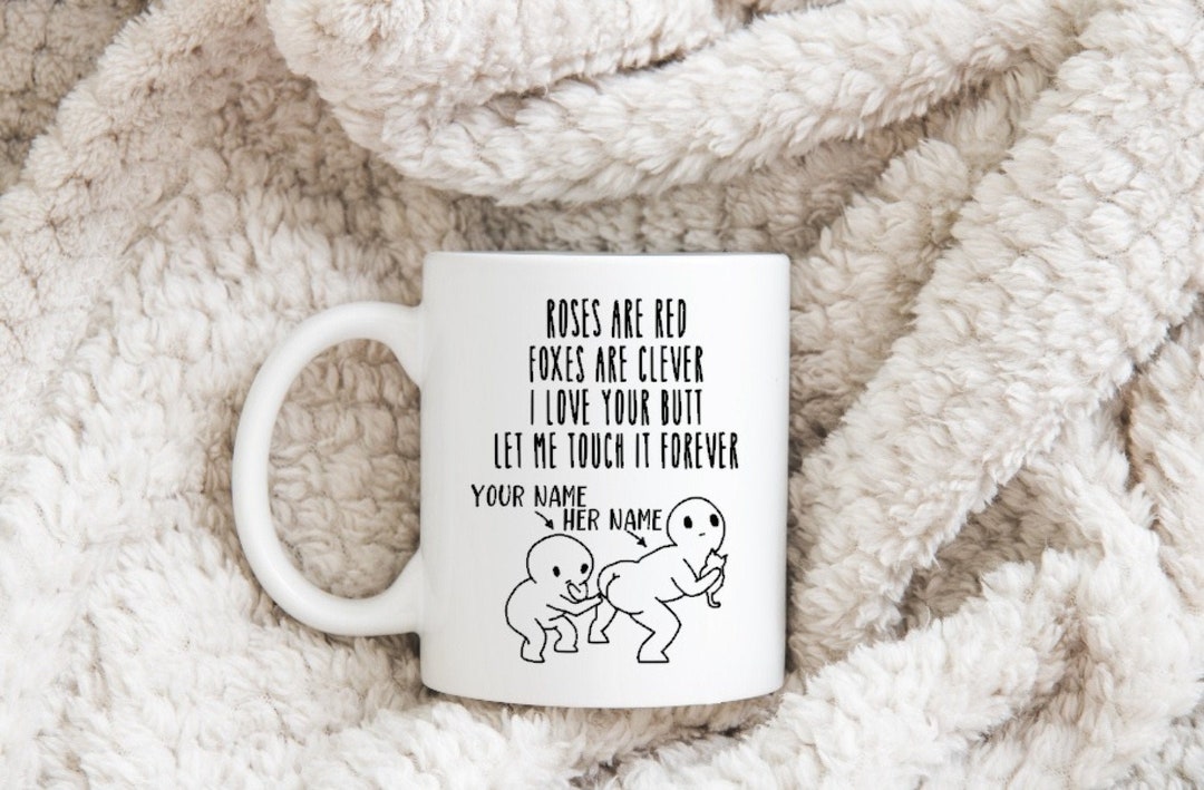 Roses Are Red Foxes Are Clever I Like Your Butt Let Me Touch Etsy