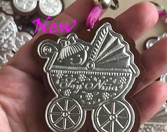 Baby shower keychain, Keychain Baby shower, Souvenir for baby shower, Stroller for baby shower, keychain for baby shower guest.