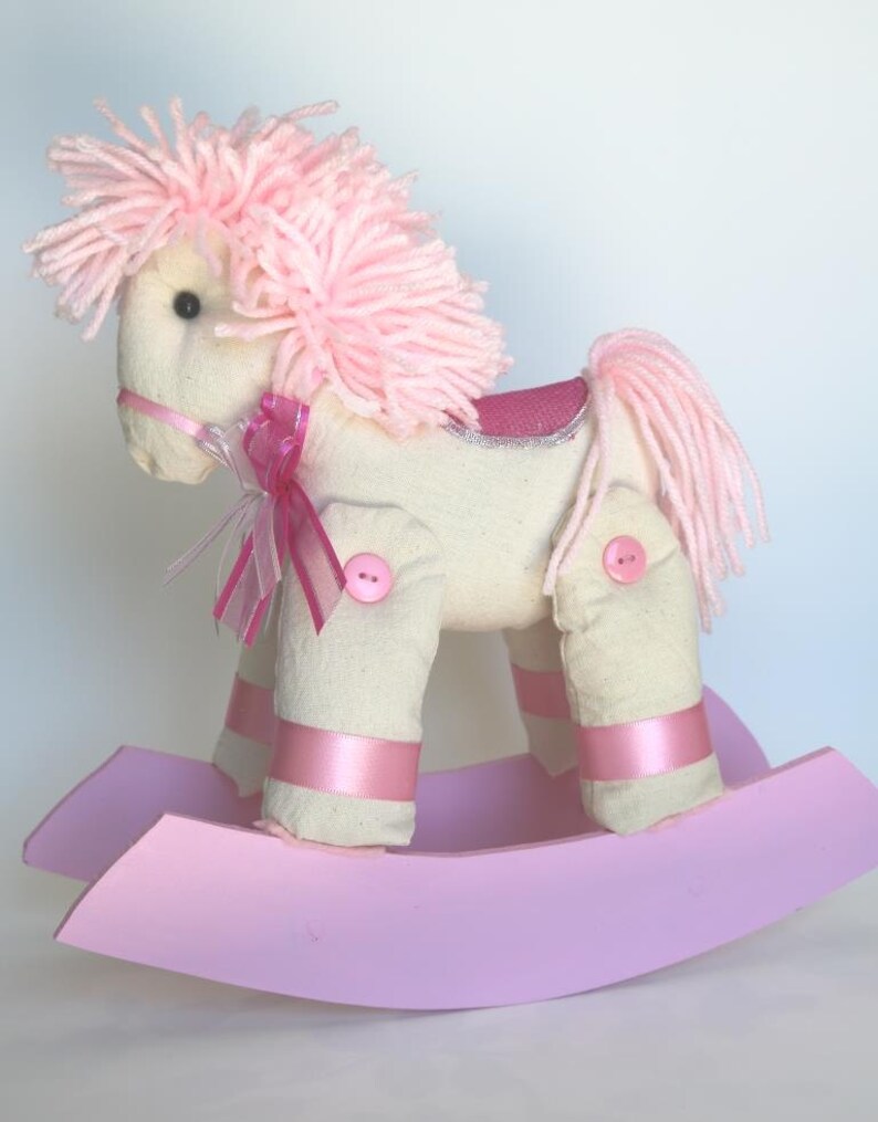 Baby Shower centerpiece rocking horse centerpiece for baptism Etsy