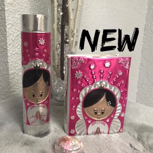 Girl First Communion set, First Communion set in Spanish, First communion Spanish bible, First communion, Virgensita please