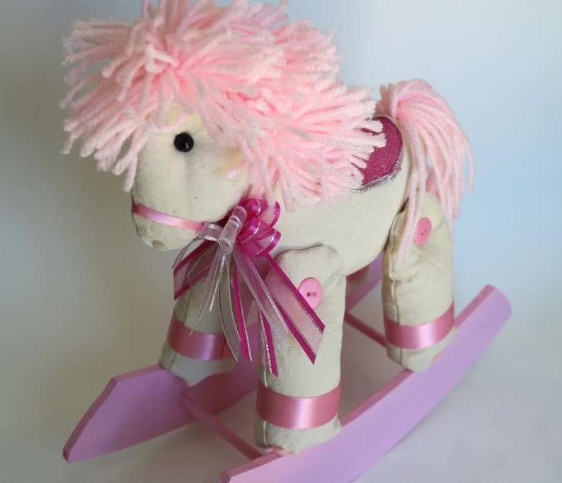 Baby Shower centerpiece rocking horse centerpiece for baptism Etsy