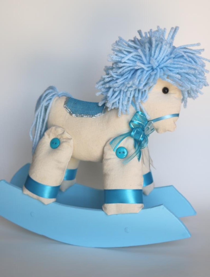 Baby Shower centerpiece rocking horse centerpiece for baptism Etsy