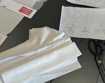 Muestras de tela para el vestido