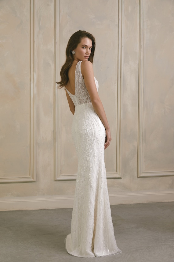 open lace back dress Sylora Maxi Dress Red