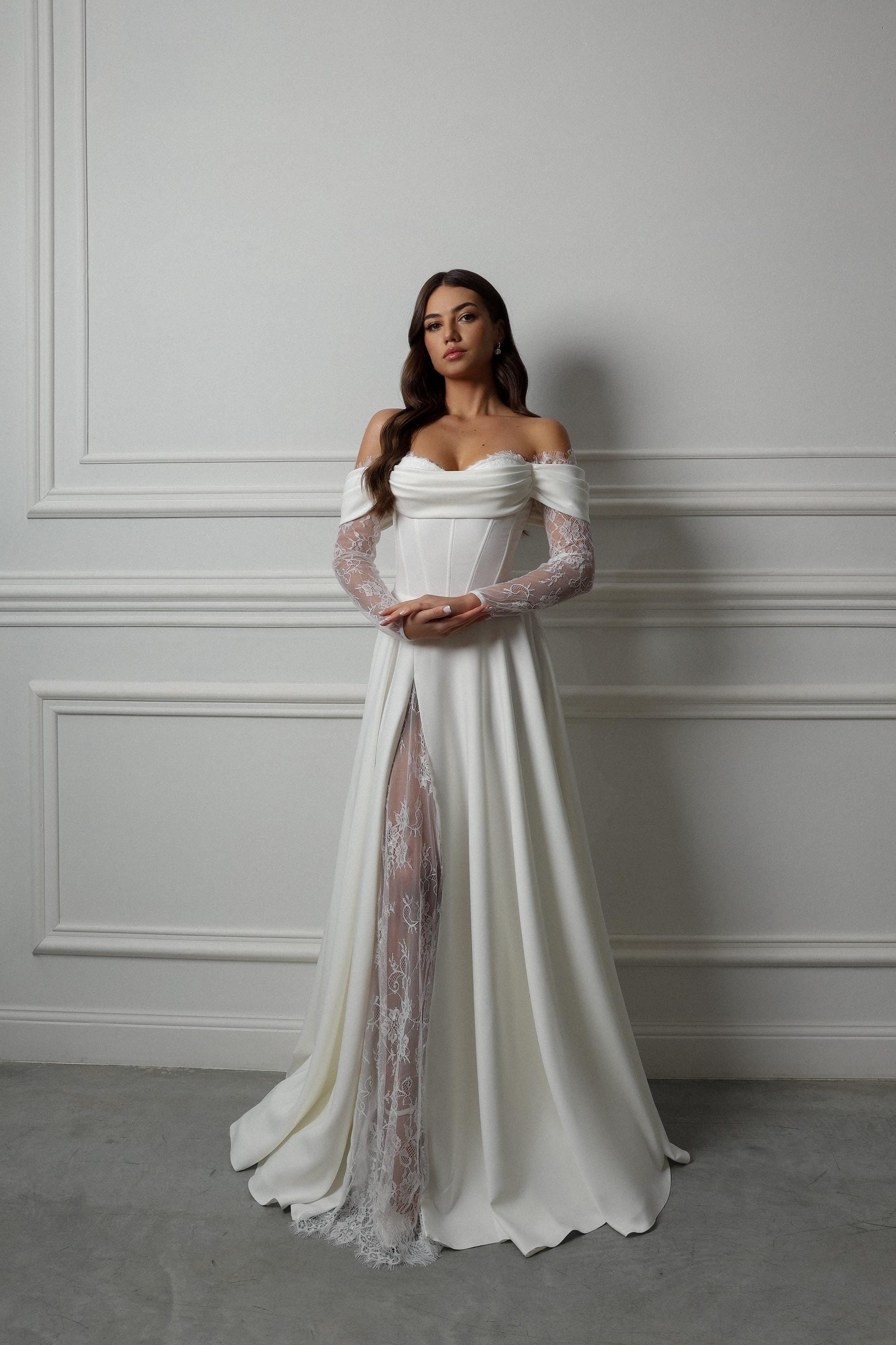 Abito Sposa Eva Lendel Sposa Italia Abito Da Sposa Argento Sales