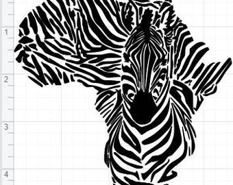 Download Zebra svg | Etsy