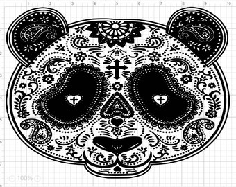 Download Zentangle panda | Etsy