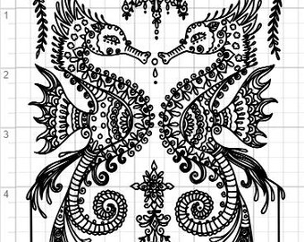 Download Mandala Wolf Head SVG EPS DXF Studio3 Cut Files | Etsy
