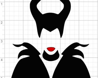 Download Maleficent svg | Etsy
