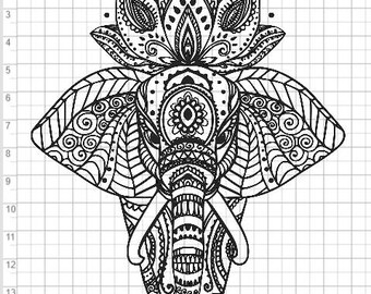 Download Mandala Style Woman Lady SVG PDF EPS Dxf & Studio 3 Cut ...