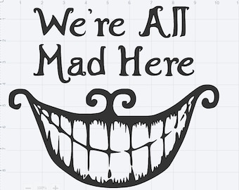Download Mad hatter svg | Etsy