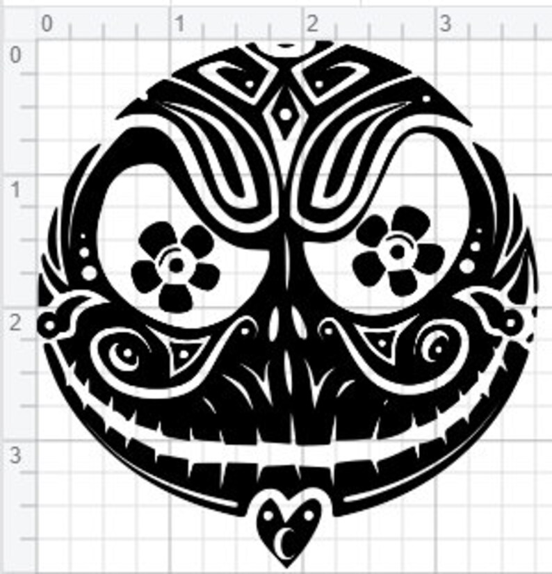 Download Jack Sugar Skull Design SVG PDF EPS Dxf & Studio 3 Cut ...