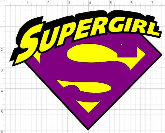 Download Layered Supergirl Design SVG pdf eps dxf Studio 3 Cut ...