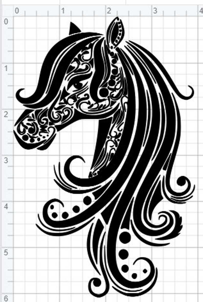 Download Celtic Horse Head Design SVG pdf eps dxf Studio 3 Cut ...