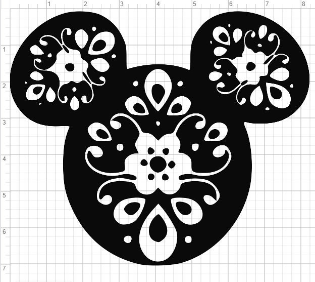 Download Flower Mickey Design SVG EPS DXF Studio 3 Cut File Png Pdf ...