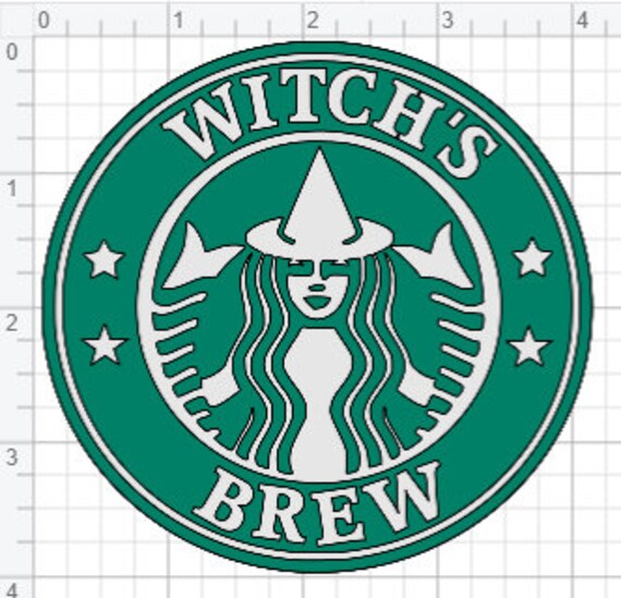 Download Witch's Brew Coffee Design SVG PDF EPS Dxf & Studio 3 Cut | Etsy