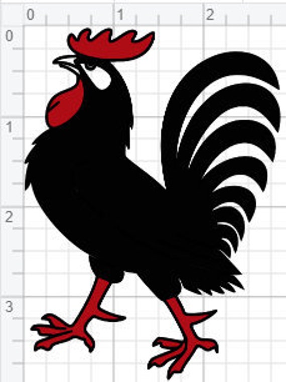 Download Rooster Chicken Design SVG PDF Eps Dxf & Studio 3 Cut ...