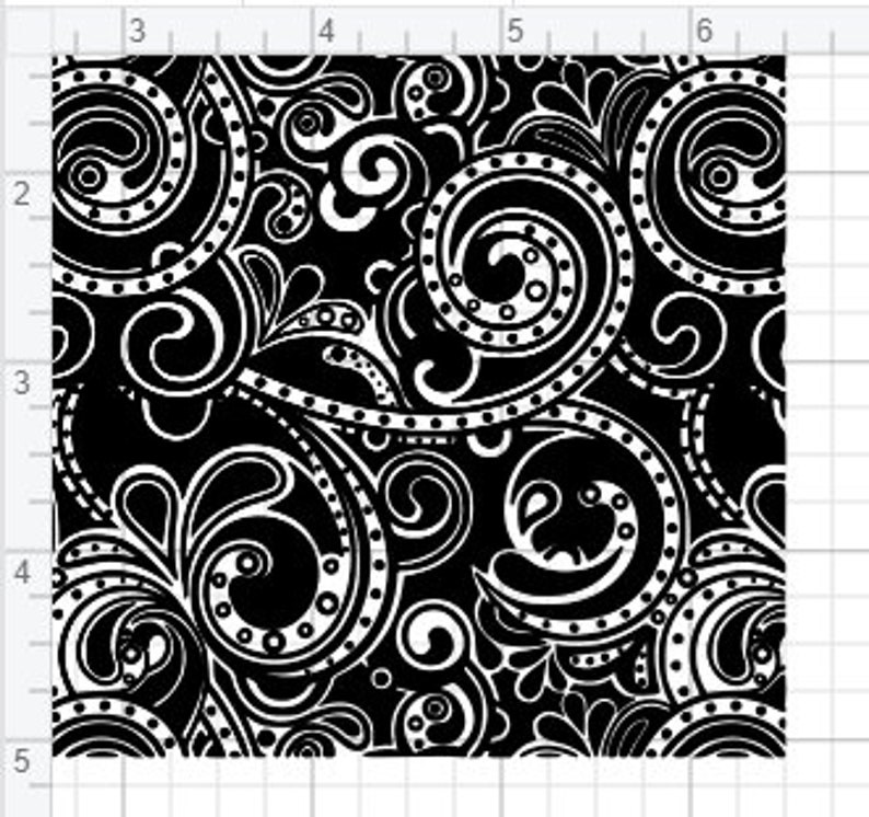 Download Paisley Pattern Design SVG PDF EPS Dxf & Studio 3 Cut ...