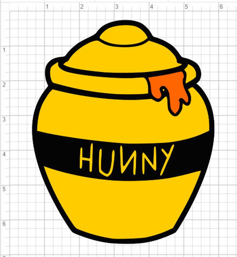 Download Layered Hunny Designs SVG EPS DXF Pdf Studio 3 Cut File | Etsy