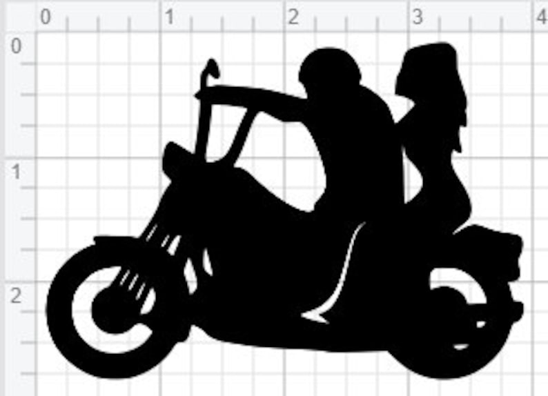 Download Motorcycle Couple Silhouette Design SVG PDF EPS Dxf ...