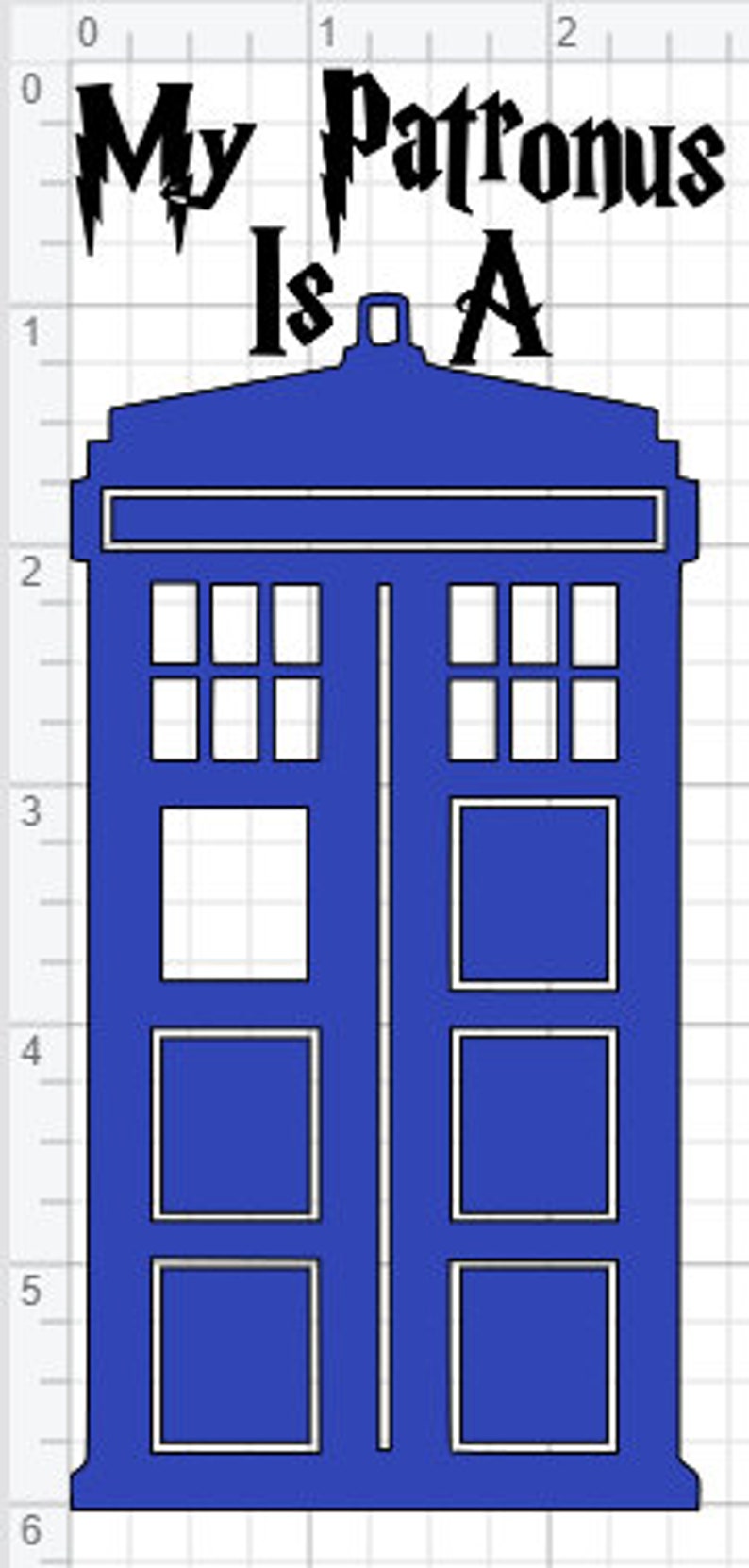 Download My Patronus Is A Tardis Design SVG pdf eps dxf Studio 3 ...