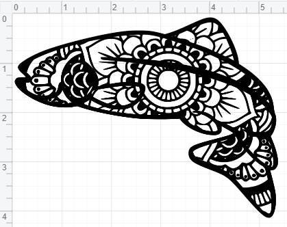 Download Layered Mandala Dolphin Svg - Layered SVG Cut File
