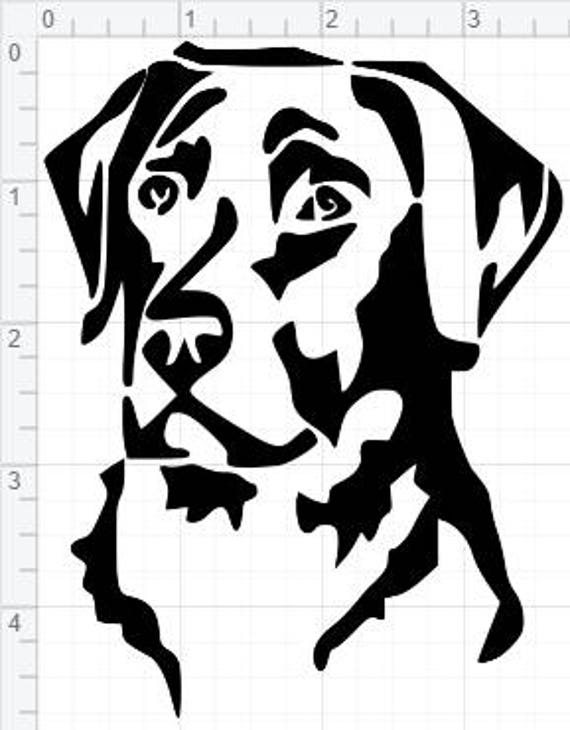 Labrador Retriever Design SVG EPS DXF pdf Studio 3 Cut File | Etsy