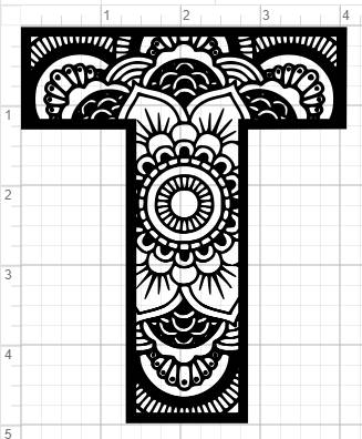 Artart Mandala Art Letter A Design Artart Mandala Art Letter A Design