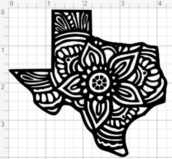 Download Layered Texas Mandala Svg - Layered SVG Cut File
