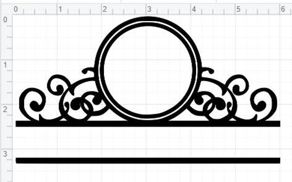 Download Mailbox Monogram Design SVG PDF EPS Dxf & Studio 3 Cut Files | Etsy