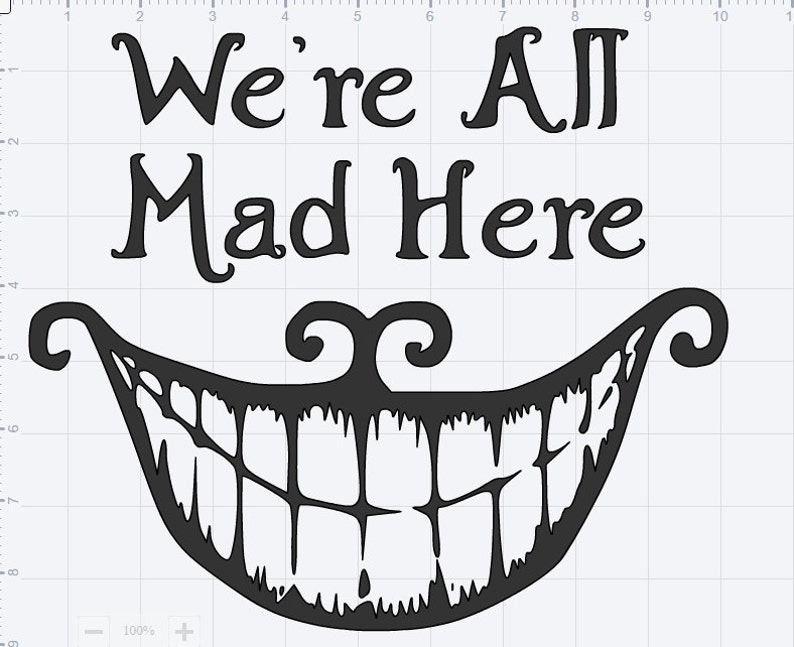 Mad Hatter Design SVG EPS DXF Studio3 Studio 3 Cut File Etsy