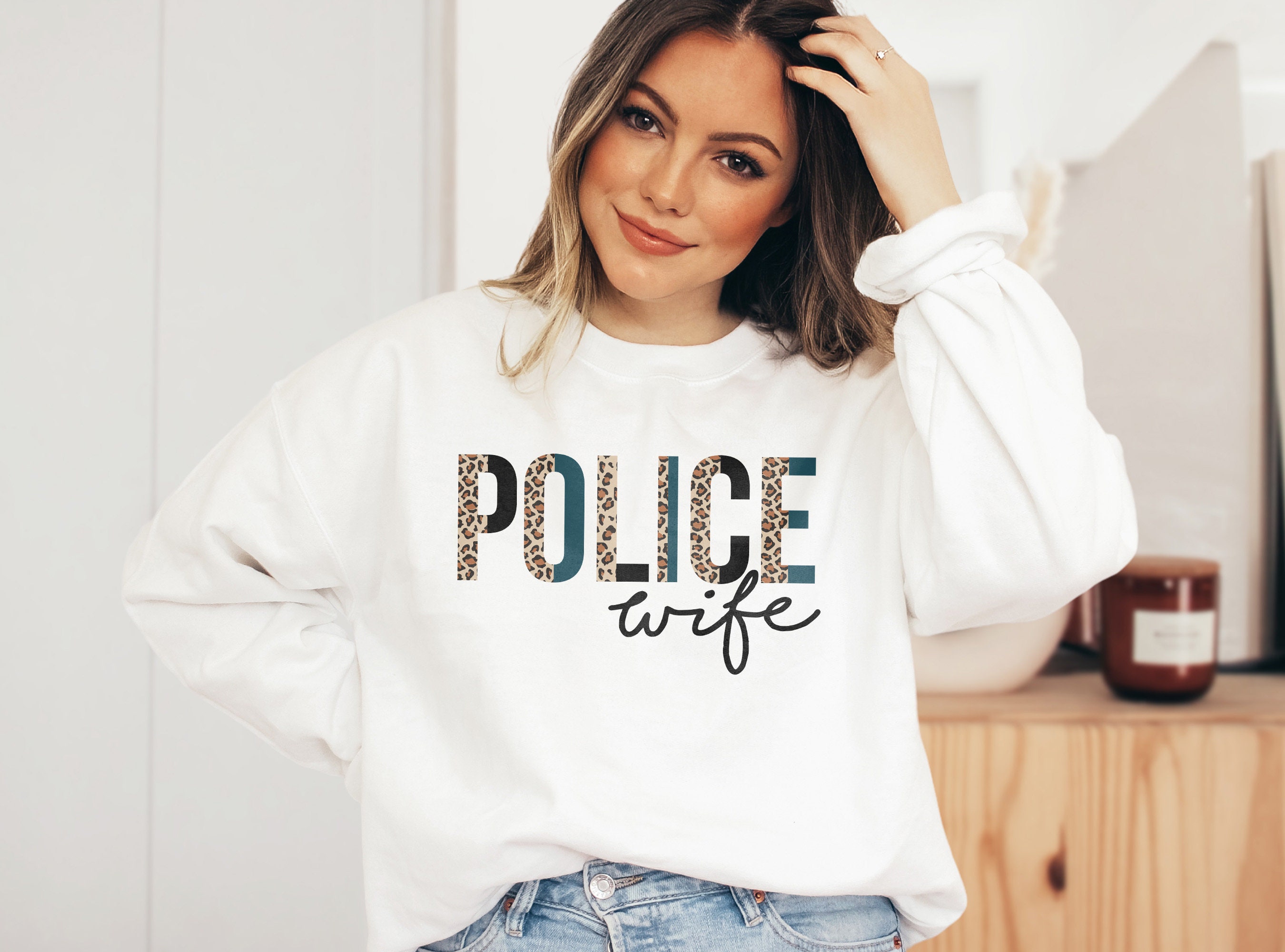 Police Crewneck - Etsy